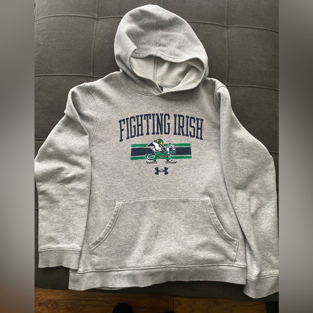 under armor notre dame kids hoodie
